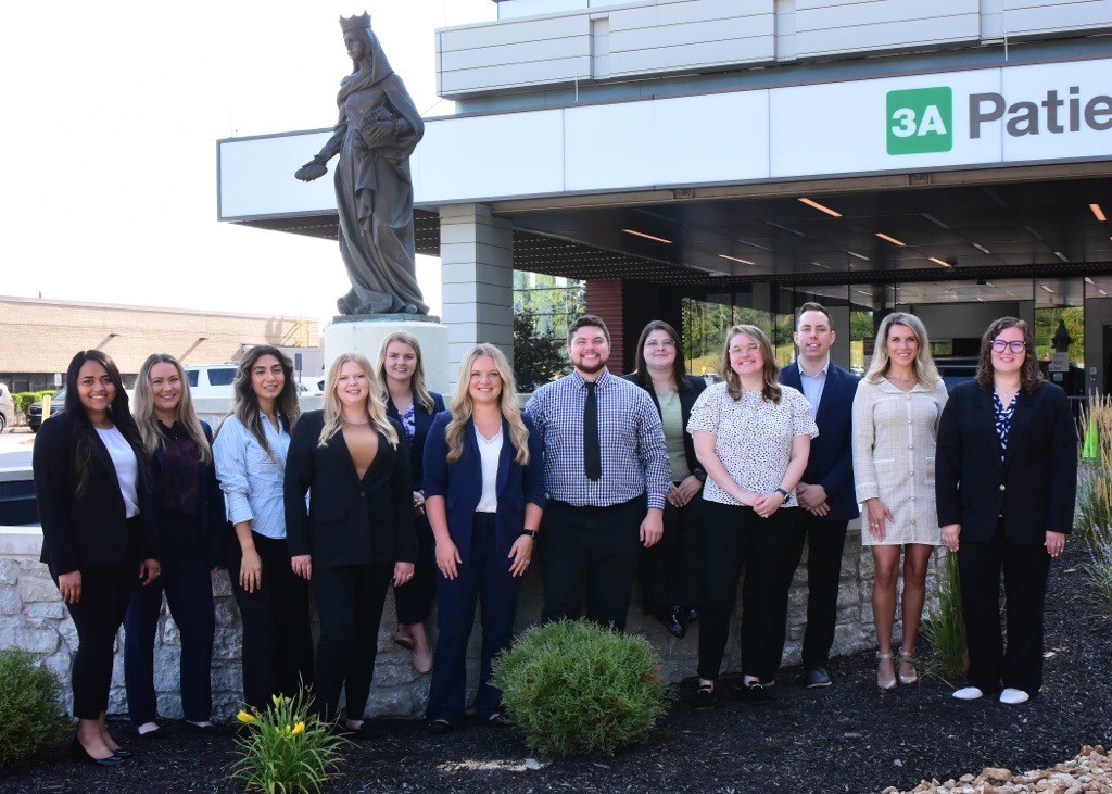 Pharmacy Residents stand outside St. Elizabeth Edgewood 