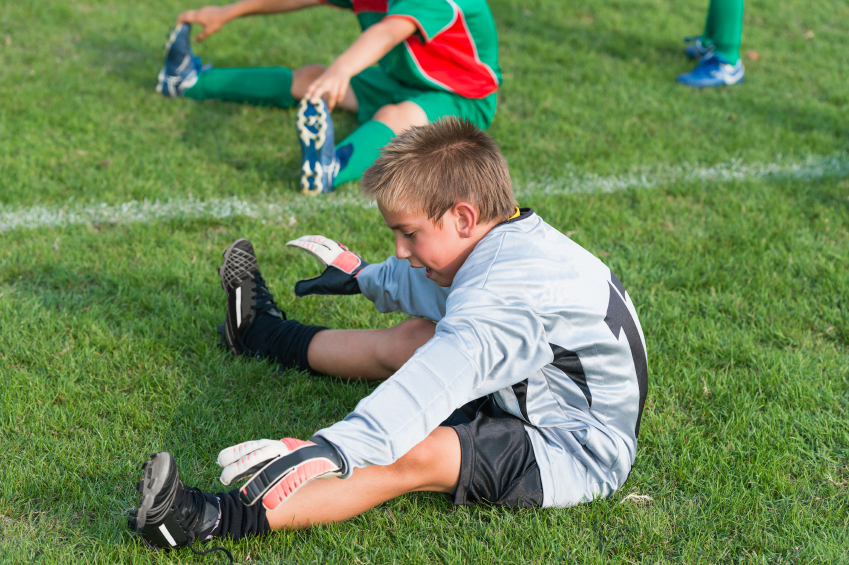 static stretching soccer