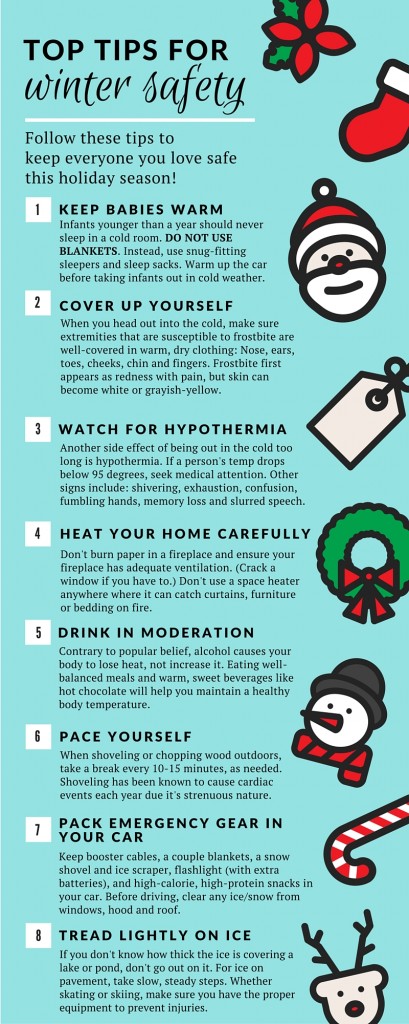 8 safety tips for a healthy winter [Infographic] | Healthy Headlines