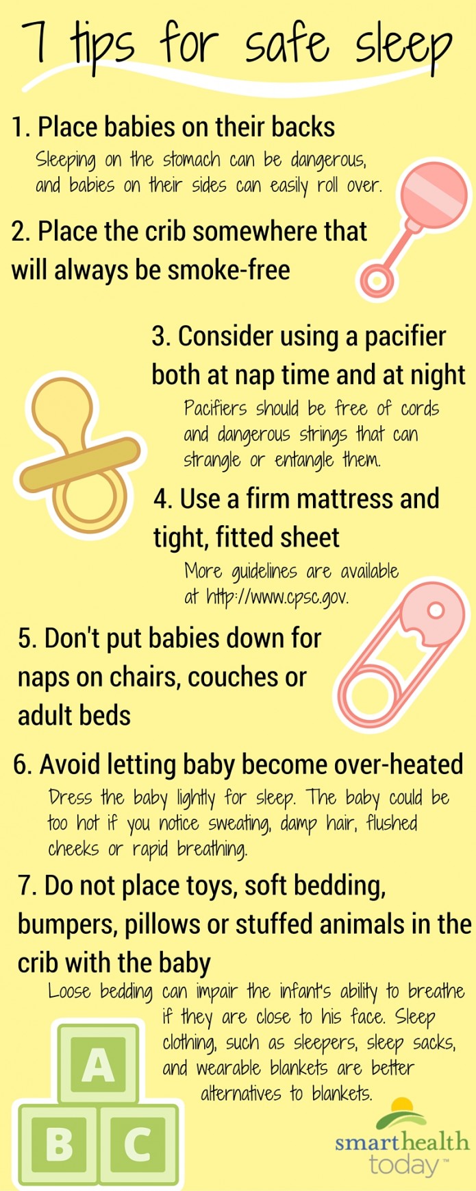 7 tips for safe sleep | Healthy Headlines