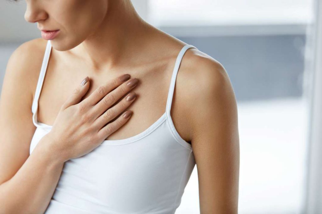 Stabbing Breast Pain During Period